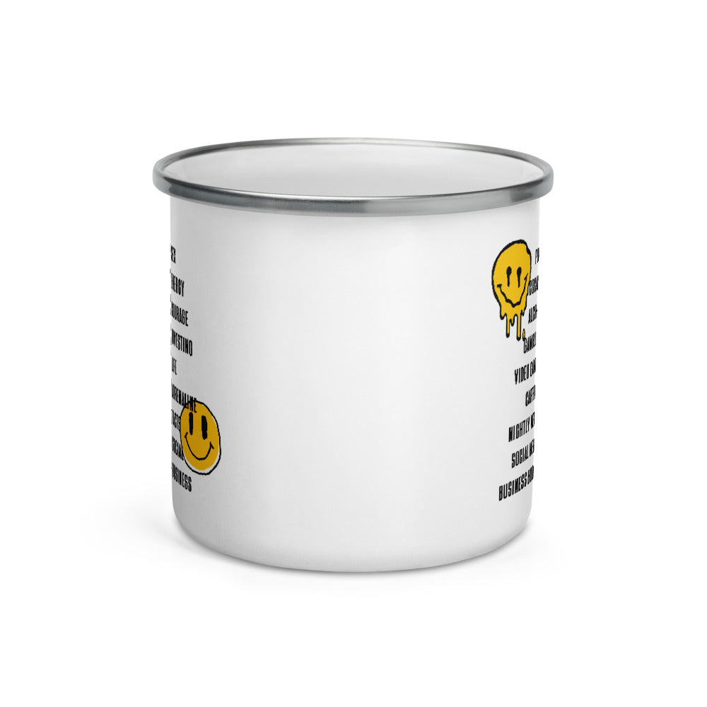 Excellence Affirmation Enamel Mug