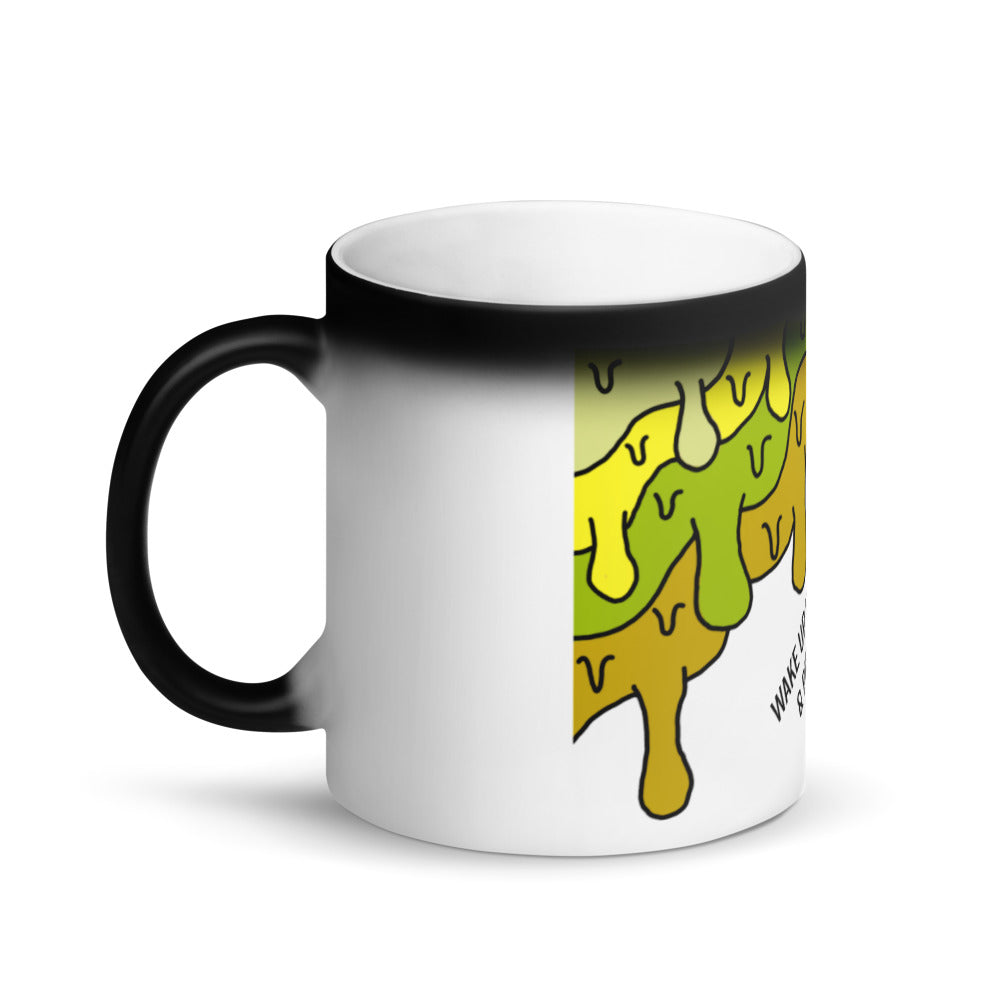 Excellence Affirmation Matte Black Magic Mug