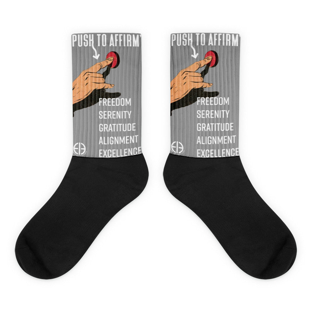 Excellence Affirmation Socks