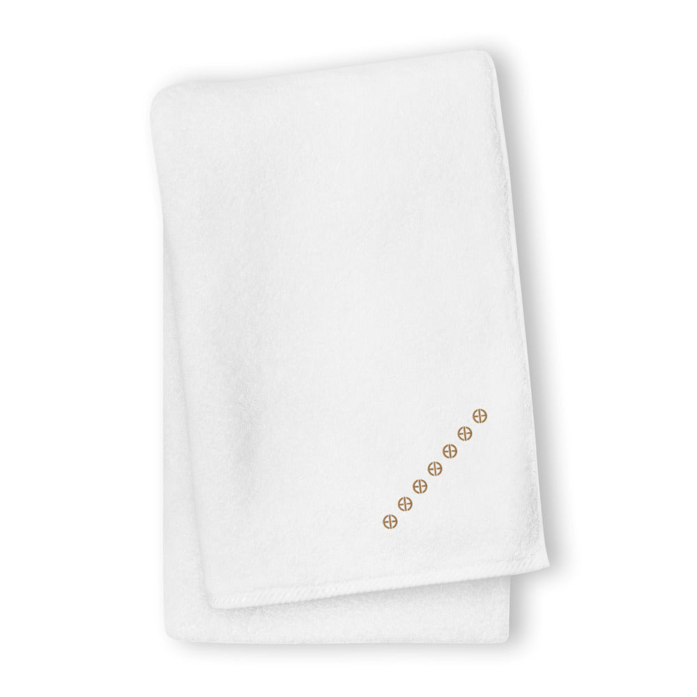 Excellence Affirmation Oversized Turkish cotton towel
