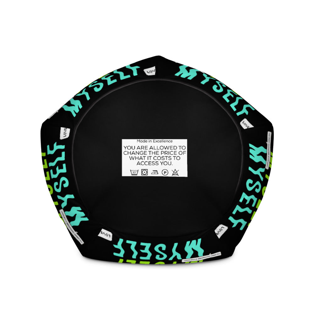 Excellence Affirmation Bean Bag Chair w/ filling