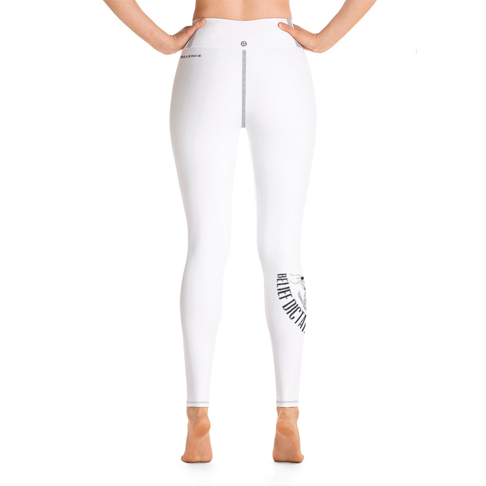 Excellence Affirmation Yoga Leggings - Everything In Excellence
