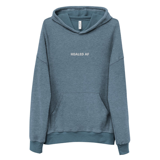 HEALED AF Unisex Sueded Fleece Hoodie