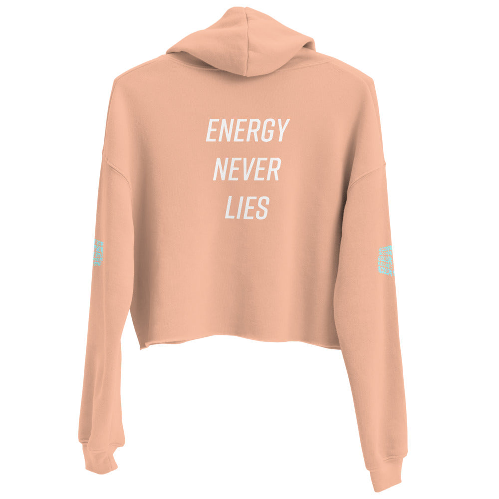 Everything In Excellence Peace Crop Hoodie