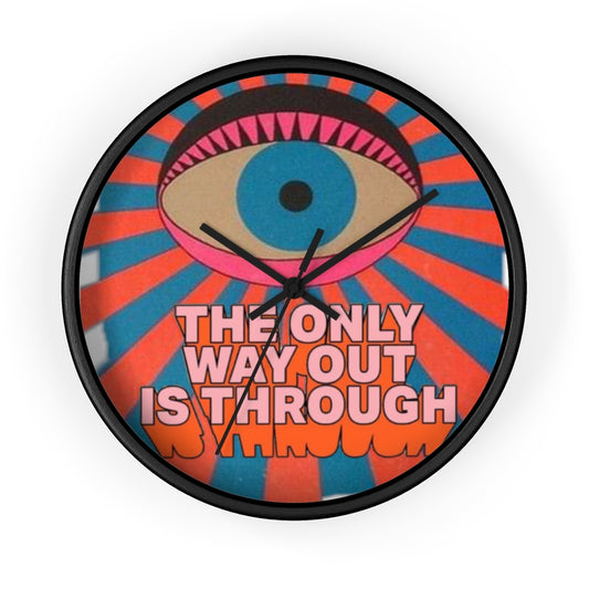 Excellence Affirmation Wall clock