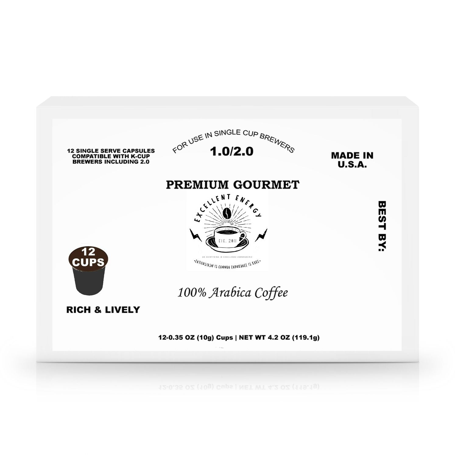 Excellent Energy Flavored Coffees Sample Pack - Everything In Excellence