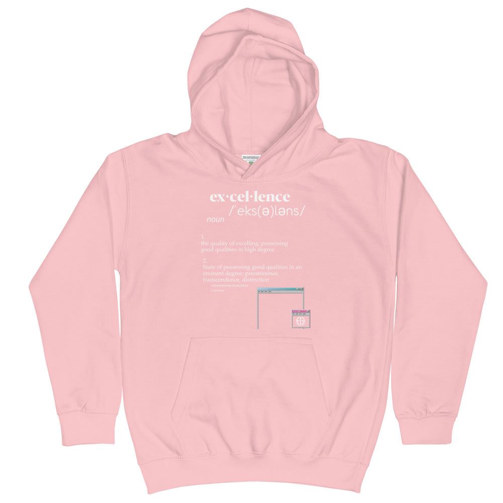 Excellence Affirmation Kids Hoodie - Everything In Excellence
