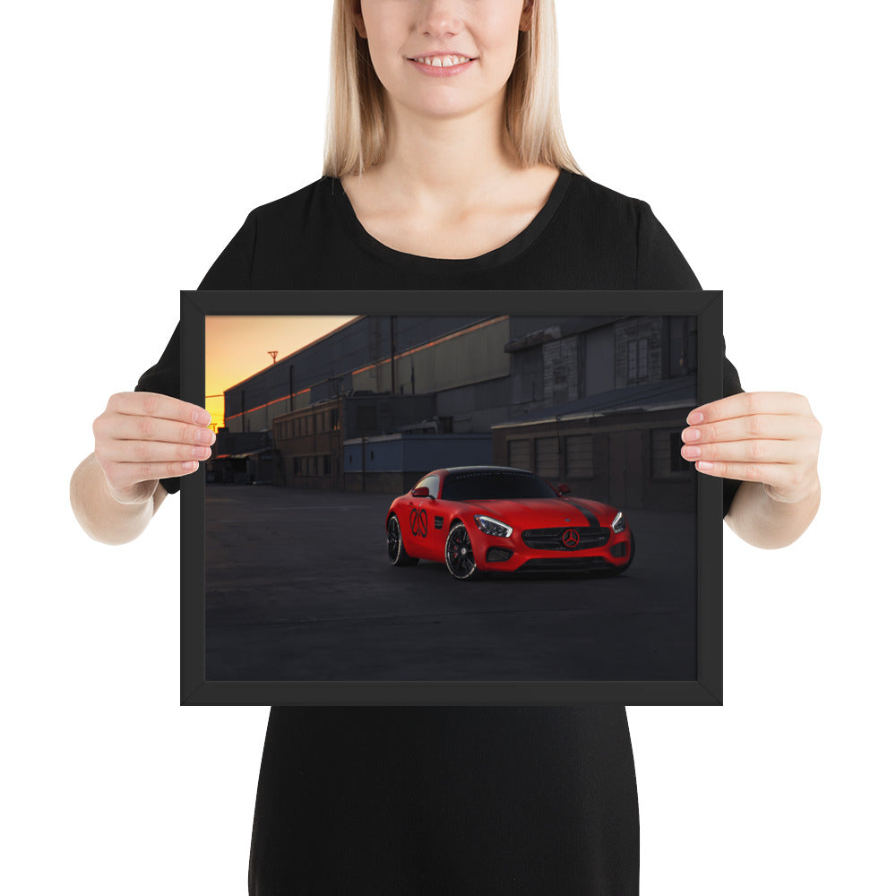 Framed matte paper poster - Everything In Excellence