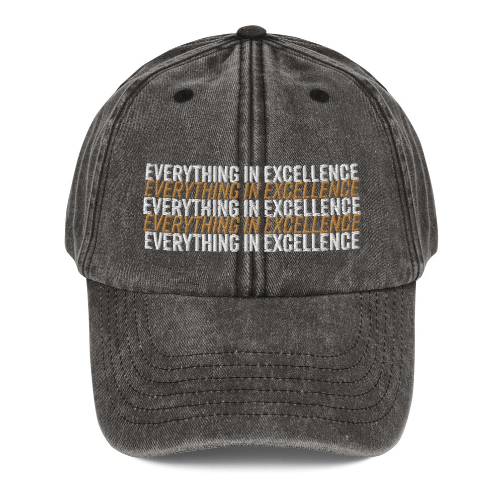 Everything In Excellence Vintage Hat - Everything In Excellence
