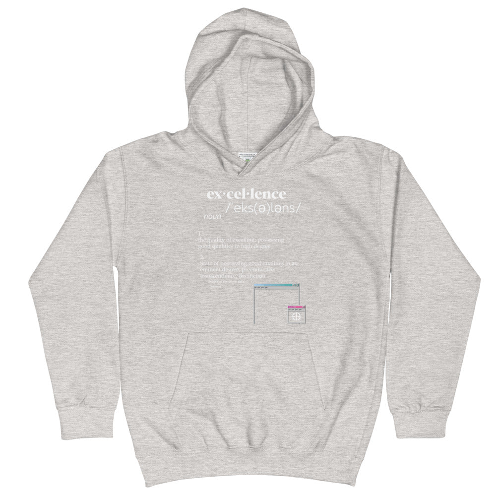 Excellence Affirmation Kids Hoodie - Everything In Excellence