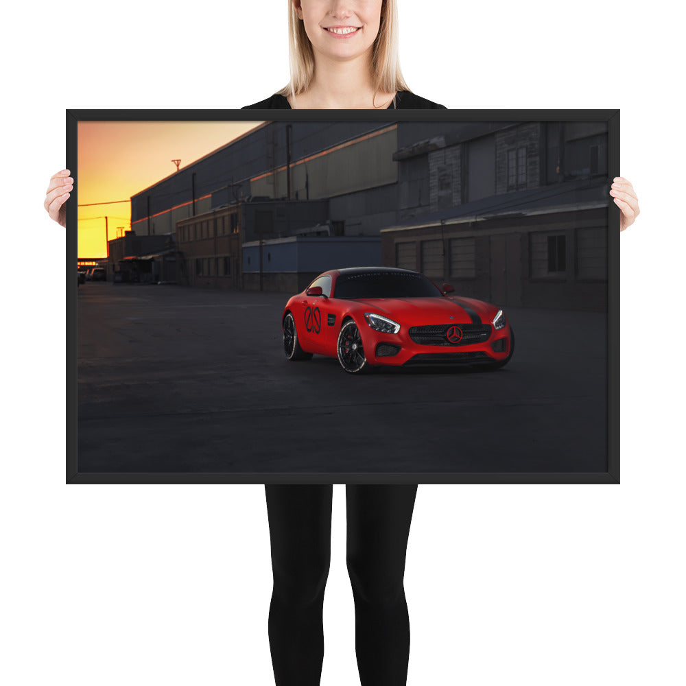 Framed matte paper poster - Everything In Excellence
