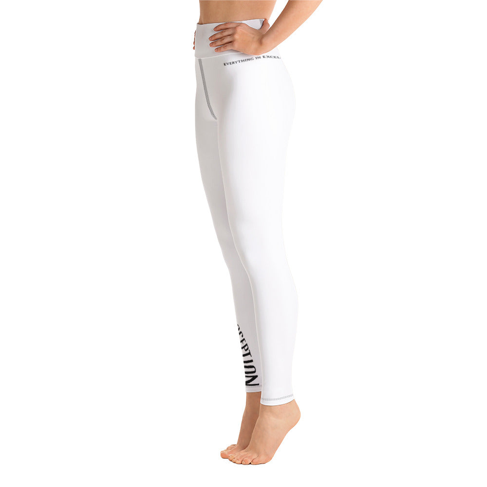Excellence Affirmation Yoga Leggings - Everything In Excellence