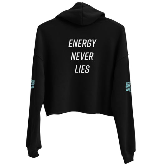 Everything In Excellence Peace Crop Hoodie